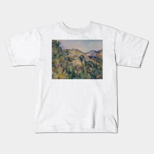 View of the Domaine Saint-Joseph by Paul Cezanne Kids T-Shirt